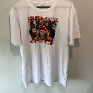 Christmas scary movies tshirt xxl (runs small)